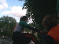 Bij de start