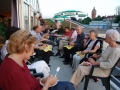 Een heerlijke zomeravond op het RIC terras