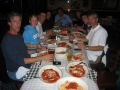 Italiaans restaurant met de duif