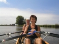 Hanneke en Chris op de Dokkumer Ee