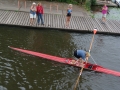 Staan in de boot lukt ook