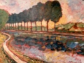 Bomen aan de Amstel