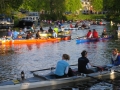 Bij de start: drukte